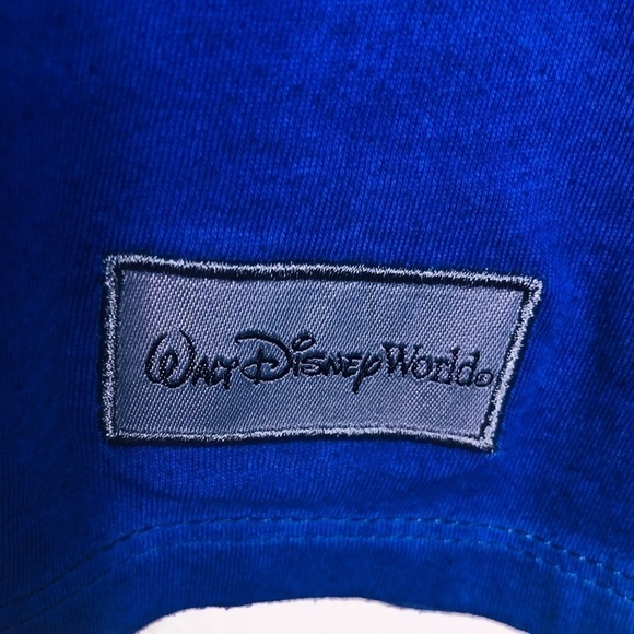 DISNEY PARKS Blue Mickey Mouse Tee XL - Picture 5 of 8